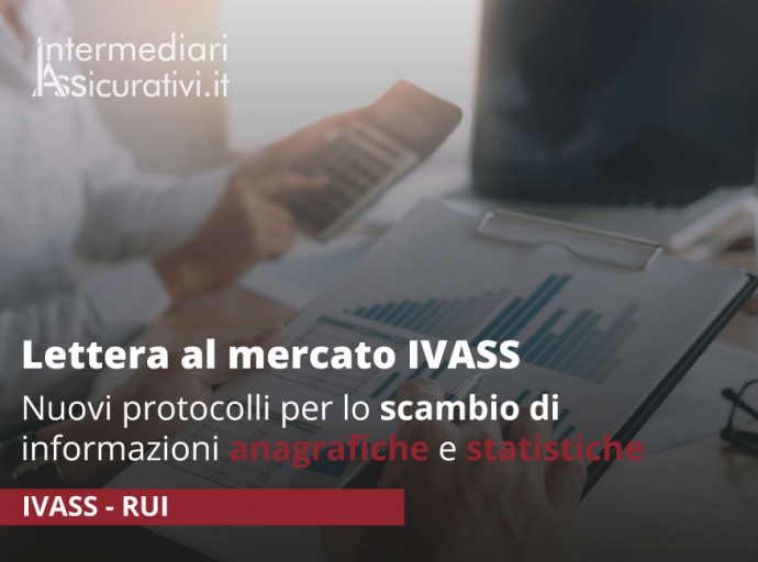 IVASS, lettera al mercato: nuovi protocolli per lo scambio informazioni anagrafiche e statistiche